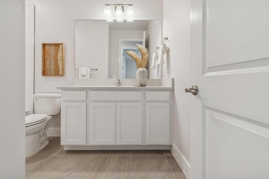 Furnished interior in a model home at Southwind – Executive Series in Plant City (Image 11).