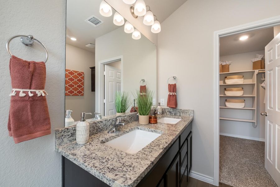 Furnished interior in a model home at Clayton Ranch in Copperas Cove (Image 22). Furnished interior in a model home at Clayton Ranch in Copperas Cove (Image 22).