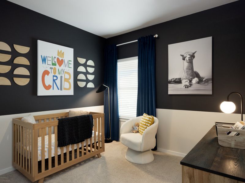 Furnished interior in a model home at Riviera Pines - Traditional Series in Huffman (Image 4).