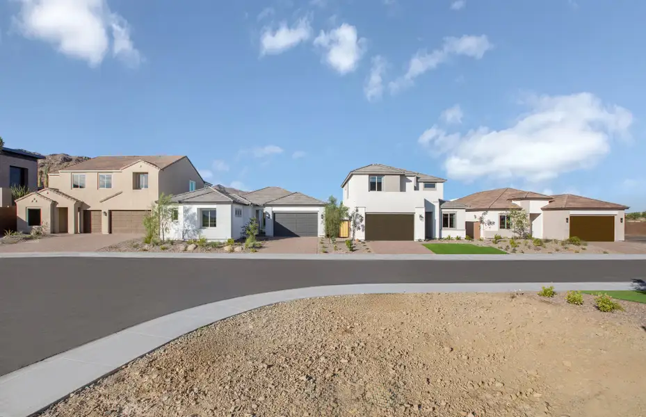 Front exterior of a home in the Upper Canyon community, located in Phoenix, AZ (Image 5).