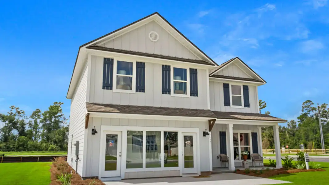 Front exterior of a home in the Weldon Farms community, located in Tallahassee, FL (Image 3).