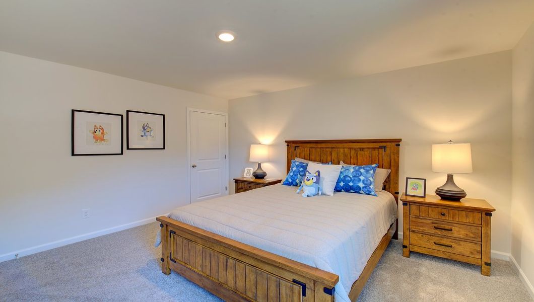 Furnished interior in a model home at Wildbrook Village in Waynesville (Image 12).