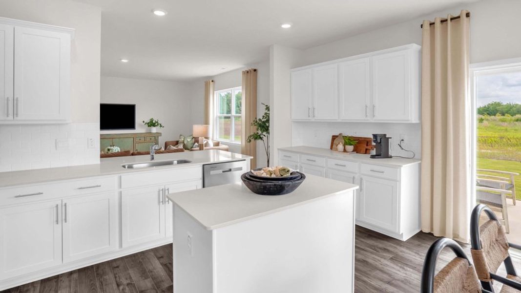 Furnished interior in a model home at Mason Ridge in Spring Lake (Image 6).