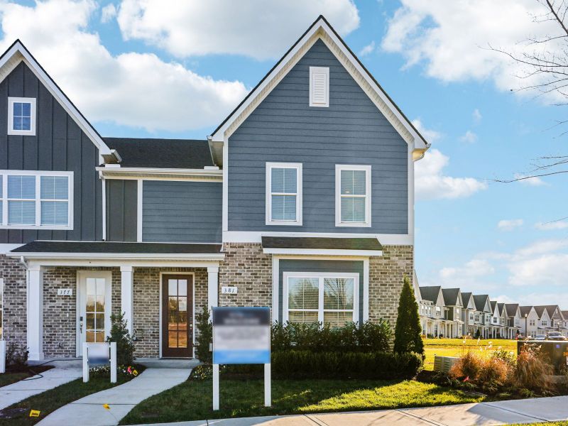 Front exterior of a home in the Greystone - Vista Townhomes community, located in Smyrna, TN (Image 3).