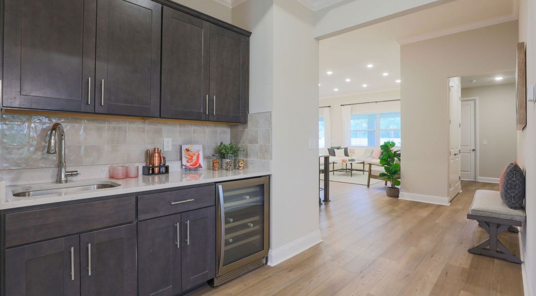 Furnished interior in a model home at Port Orange in Edgewater (Image 6).