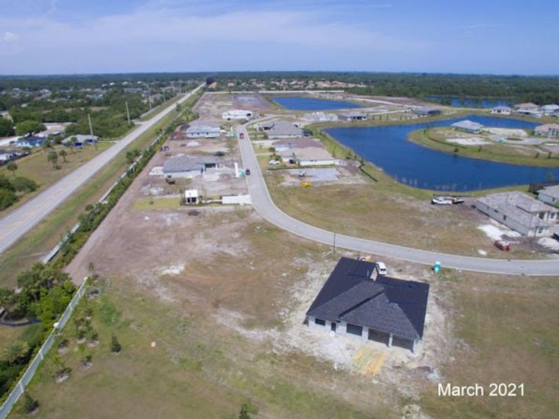 Site preparation and early development at Bent Pine Preserve in Vero Beach, FL (Image 65).