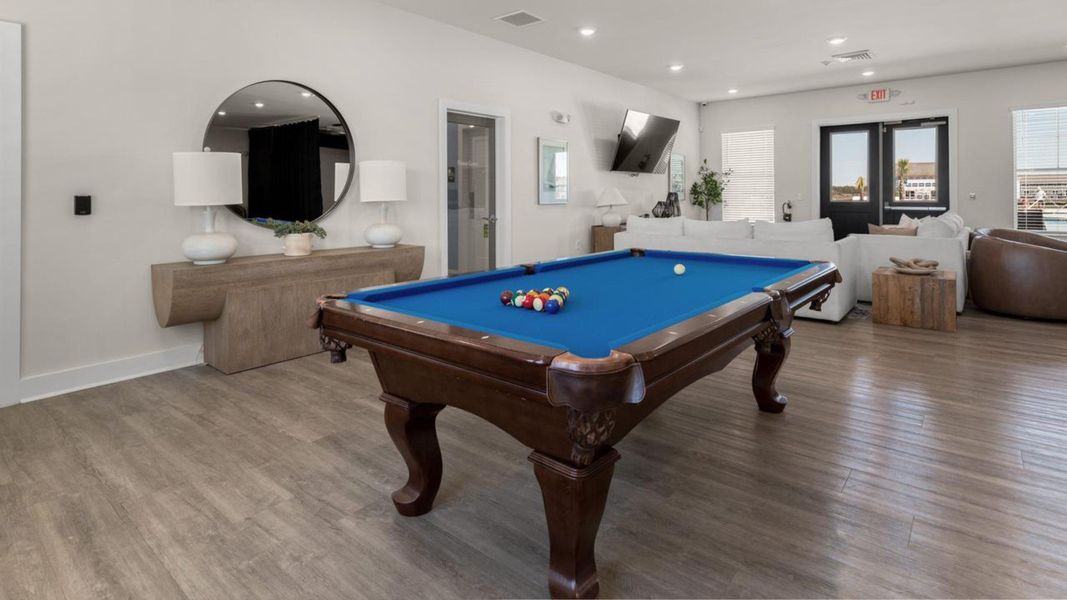 Furnished interior in a model home at Sidbury Station in Castle Hayne (Image 38).