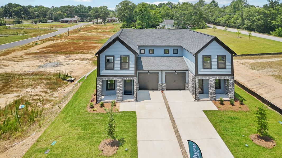 Front exterior of a home in the Dunbar Village community, located in Cayce, SC (Image 1).