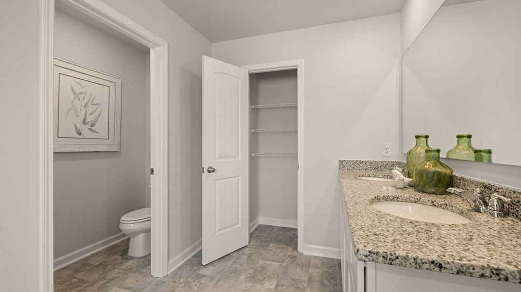 Furnished interior in a model home at Wrenfield at Chanticleer in North Augusta (Image 16). Furnished interior in a model home at Wrenfield at Chanticleer in North Augusta (Image 16).