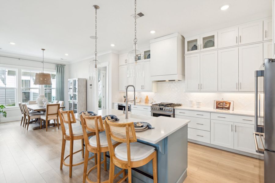 Furnished interior in a model home at Nexton in Summerville (Image 6).