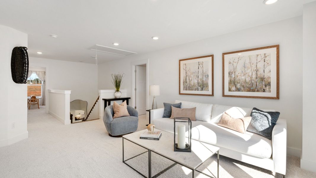Furnished interior in a model home at Foxbank in Gray Court (Image 39). Furnished interior in a model home at Foxbank in Gray Court (Image 39).