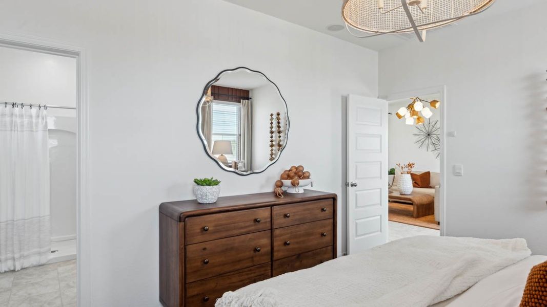 Furnished interior in a model home at Elena Trails in Maricopa (Image 16).