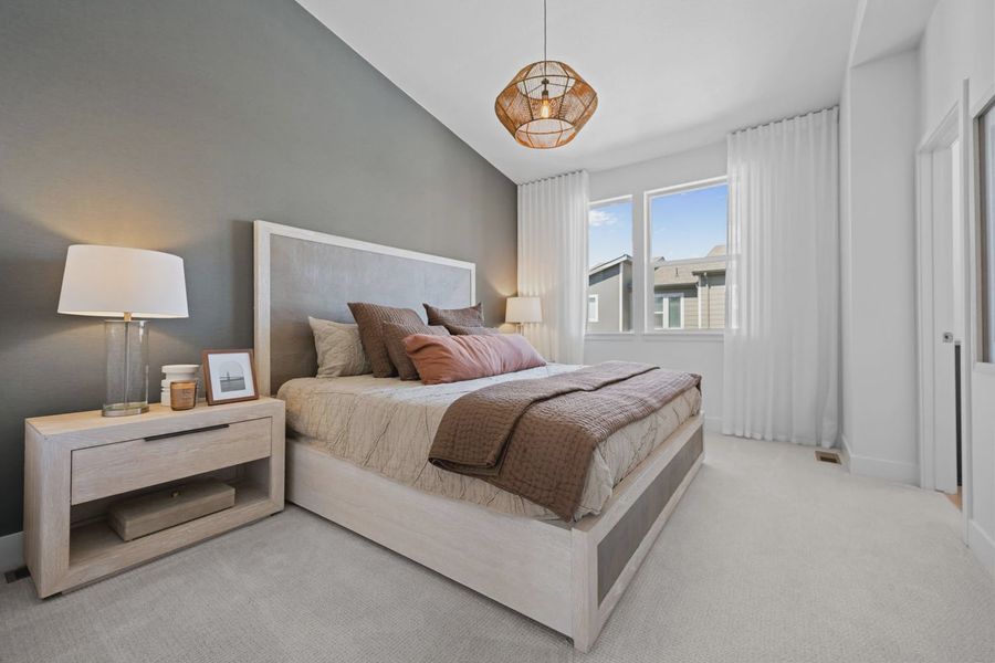 Furnished interior in a model home at Westminster Station in Westminster (Image 22). Furnished interior in a model home at Westminster Station in Westminster (Image 22).