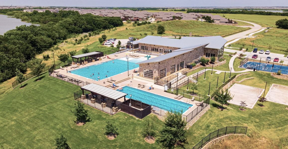 Image 20 of the Valencia On The Lake community in Little Elm, TX.