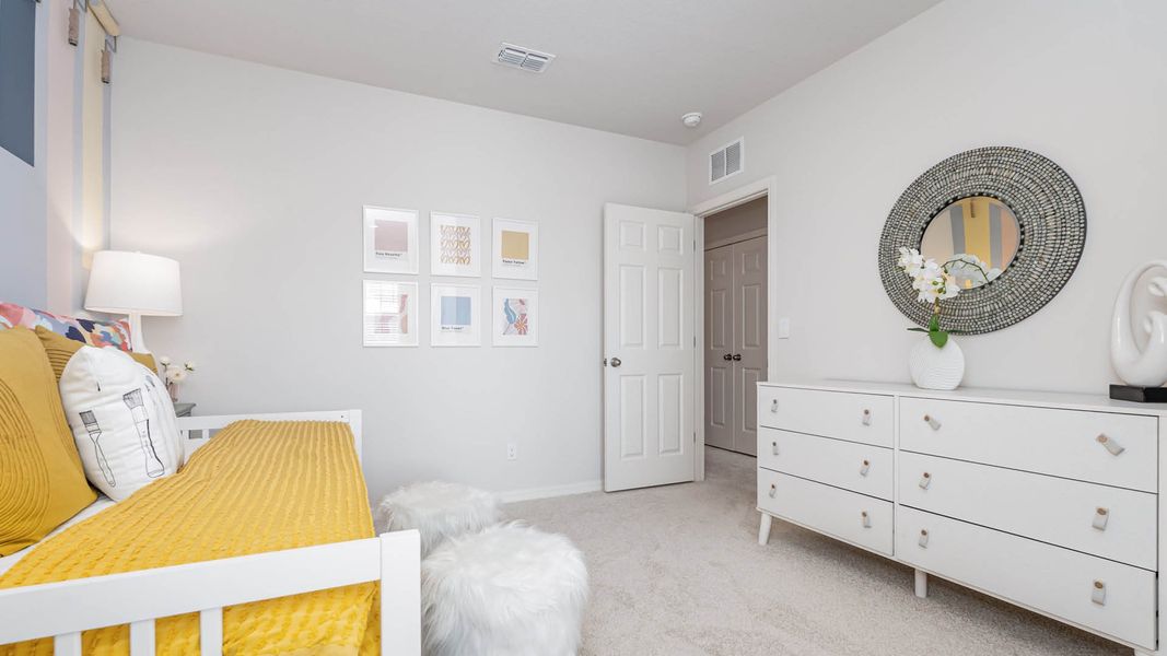 Furnished interior in a model home at Central Park Townhomes in Port St. Lucie (Image 33).