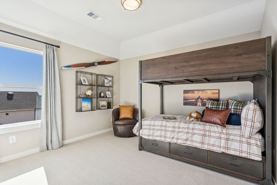 Furnished interior in a model home at Lakewood Village in Lakewood Village (Image 35).