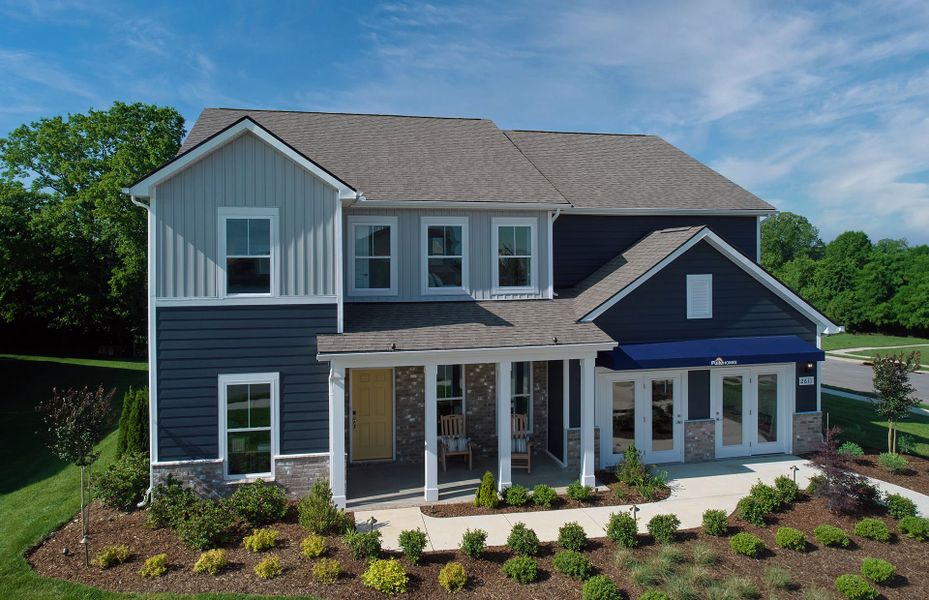 Frazier Home Design Model at new home construction community in Columbia by Pulte Home Builders
