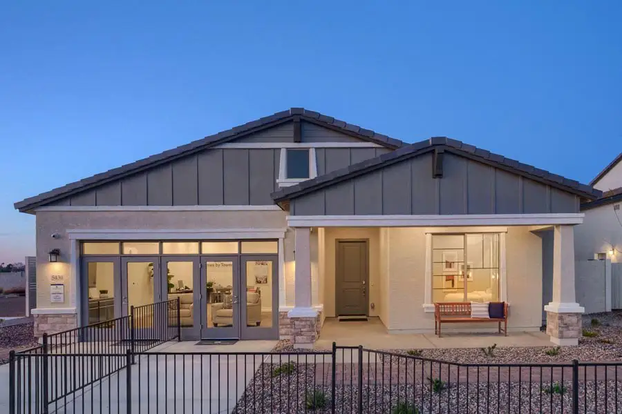 Front exterior of a home in the Laveen Vistas II community, located in Laveen, AZ (Image 3).