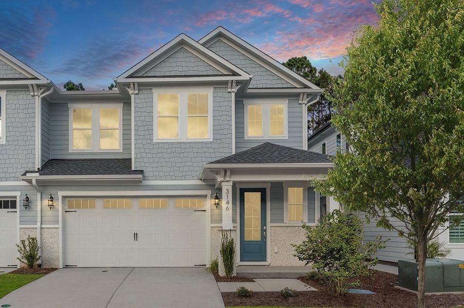 Front exterior of a home in the East & Mason community, located in Wilmington, NC (Image 19).