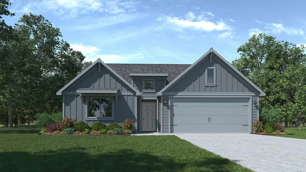 Front exterior of a home in the Harvest Meadows community, located in Holland, TX (Image 13).