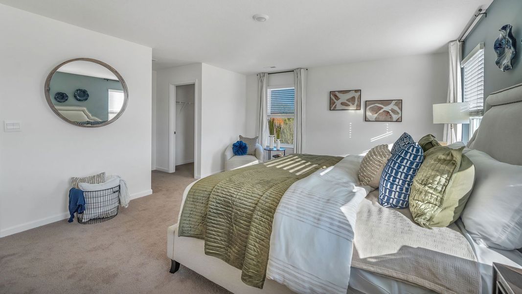 Furnished interior in a model home at Catlett Cove in Knoxville (Image 27). Furnished interior in a model home at Catlett Cove in Knoxville (Image 27).