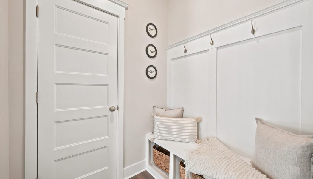 Furnished interior in a model home at Greenefield in Cartersville (Image 10).