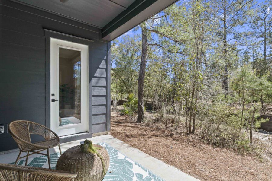 Exterior details of a home in The Shoal, Santa Rosa Beach (Image 4).