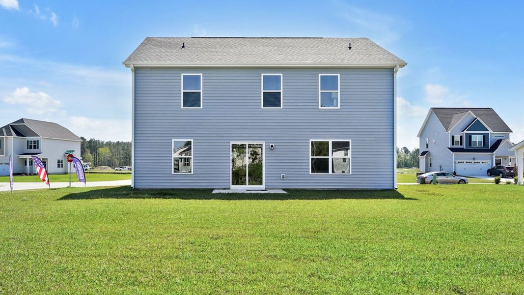 Exterior details of a home in Patriot Pointe at Towne Pointe, Jacksonville (Image 3).