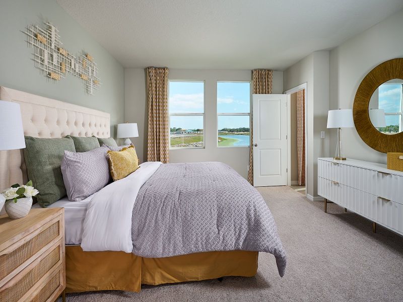 Furnished interior in a model home at Salt Meadows - Premier Series in Parrish (Image 9). Furnished interior in a model home at Salt Meadows - Premier Series in Parrish (Image 9).