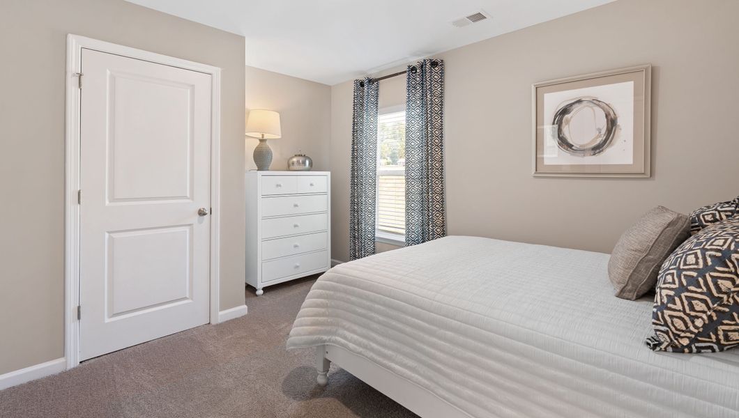 Furnished interior in a model home at Cloverdale Hills in Piedmont (Image 27).