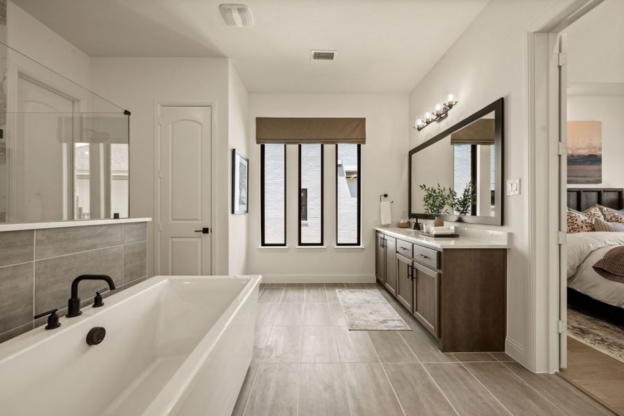 Furnished interior in a model home at Park Hills in Rockwall (Image 20). Furnished interior in a model home at Park Hills in Rockwall (Image 20).