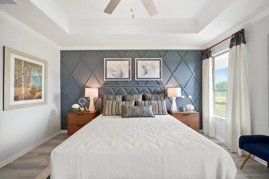 Madison Floorplan - Primary Bedroom