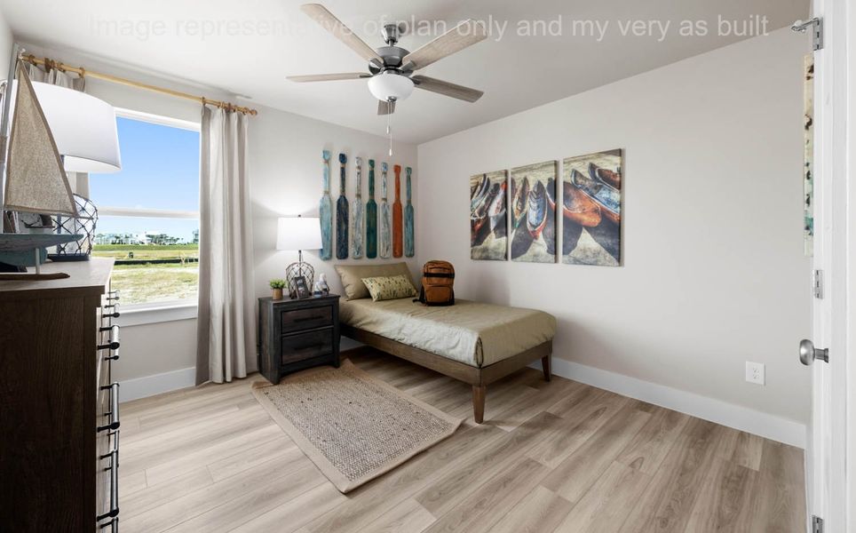 Furnished interior in a model home at The Islands of Rockport in Rockport (Image 9).