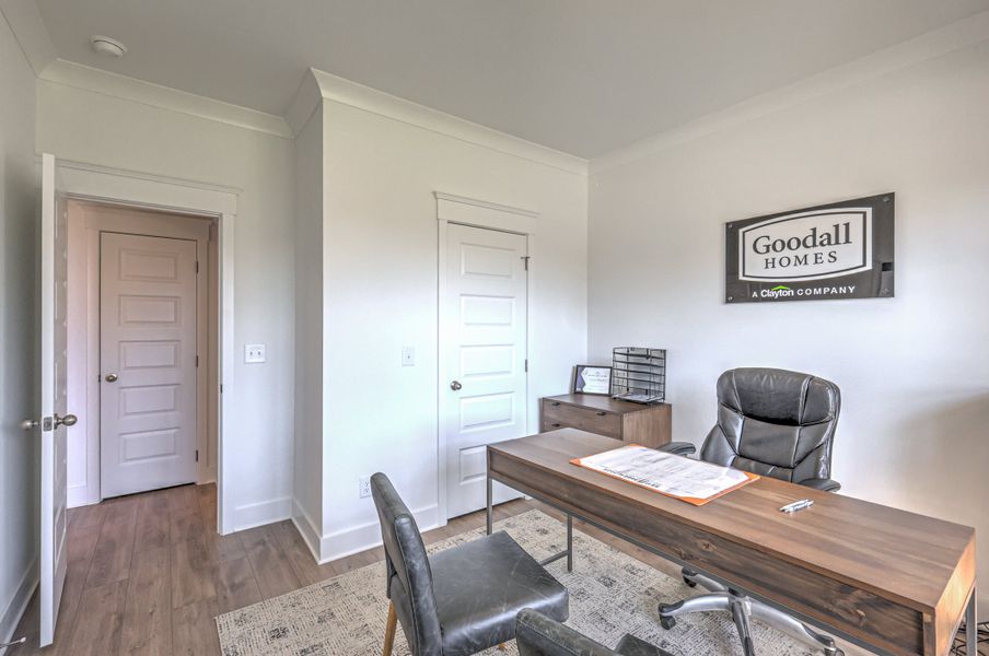 The Winston *Furnished Model Home - Selections and finished may vary.