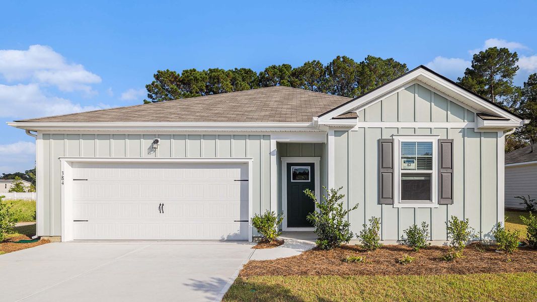 Front exterior of a home in the Hemingway Landing community, located in Conway, SC (Image 2).