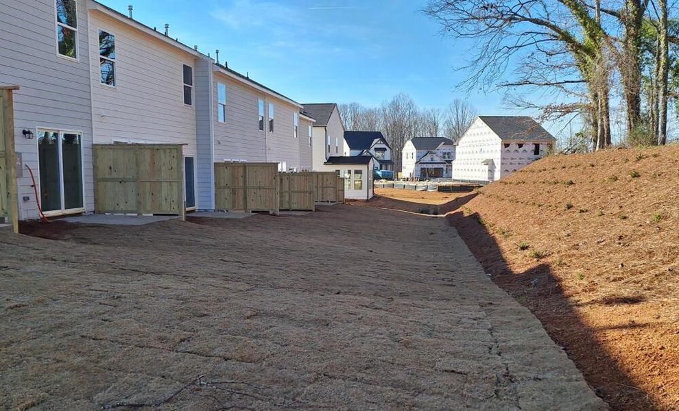 Exterior details of a home in Villas at Dawsonville Townhomes, Dawsonville (Image 11).