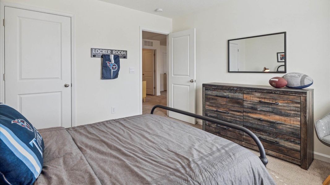 Furnished interior in a model home at Fieldcrest Acres in Blountville (Image 25).