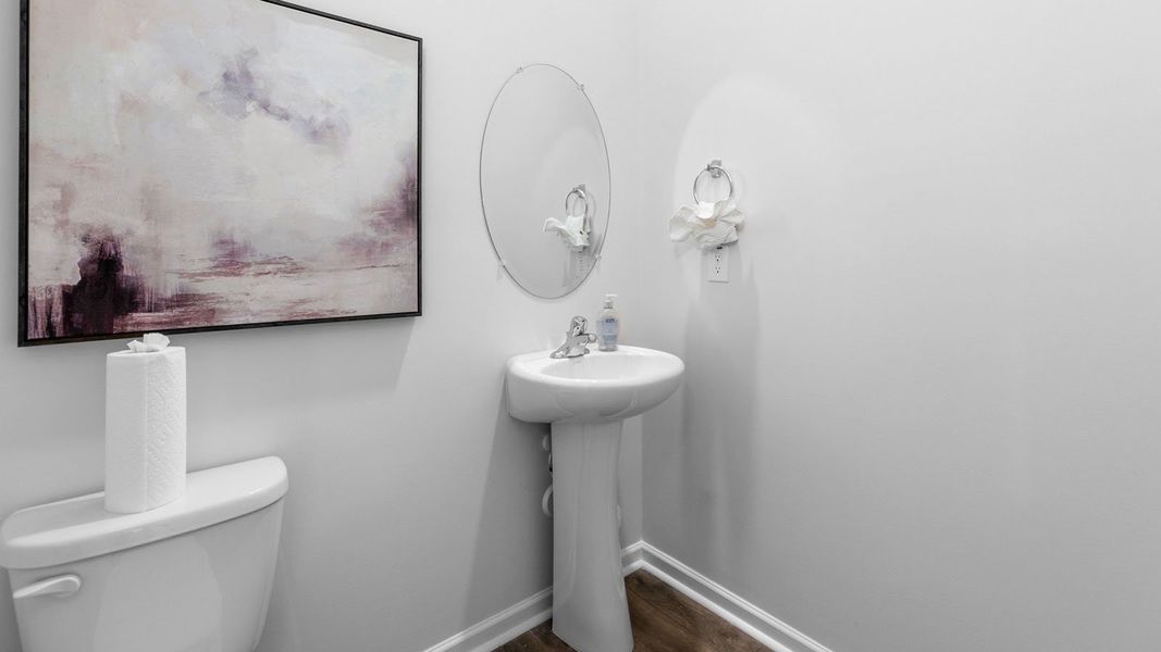 Furnished interior in a model home at Bryson Park in Lexington (Image 14).