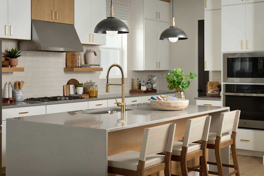 Furnished interior in a model home at Wolf Ranch - Enclave Collection in Colorado Springs (Image 7).