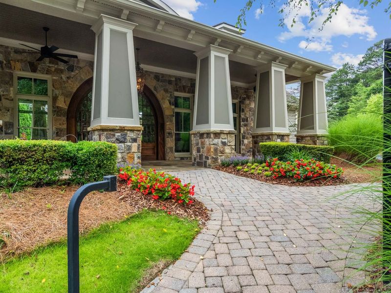 Exterior details of a home in The Village at Towne Lake, Woodstock (Image 16).