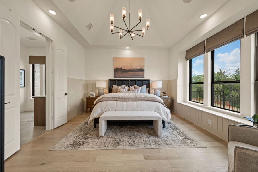 Furnished interior in a model home at Park Hills in Rockwall (Image 15). Furnished interior in a model home at Park Hills in Rockwall (Image 15).