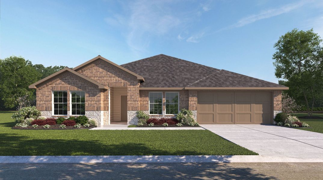 Front exterior of a home in the The Reserve at London community, located in Corpus Christi, TX (Image 10).