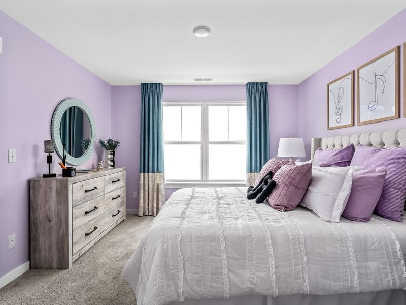 Furnished interior in a model home at Woods Crossing in Gallatin (Image 32).