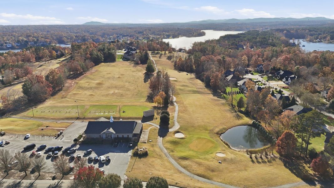 Aerial view of the Esplanade at Lake Hickory community in Bethlehem, NC, showing layout and nearby surroundings (Image 3).
