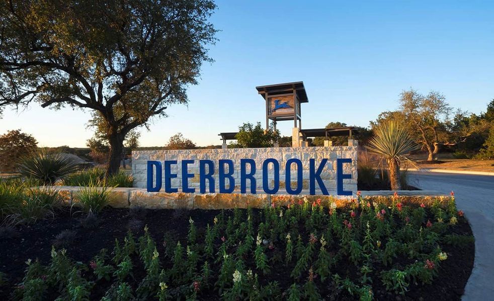 Deerbrooke Community Sign