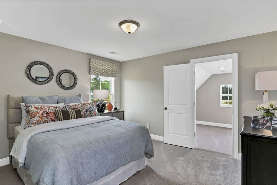 Furnished interior in a model home at Ashton Lakes in Lexington (Image 5).