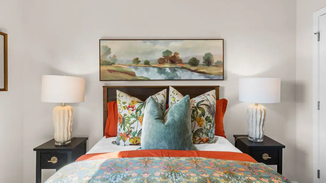 Furnished interior in a model home at Abilene Acres in Tallahassee (Image 22).