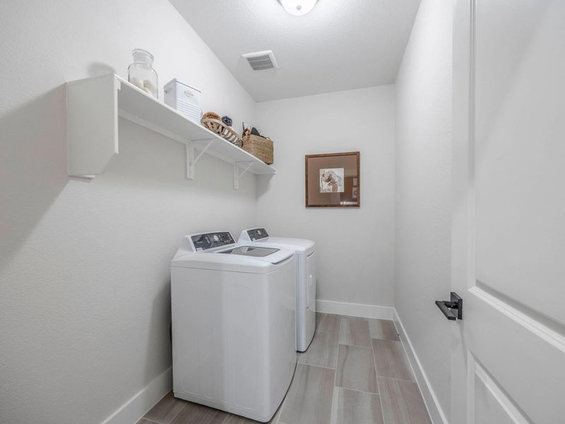 Furnished interior in a model home at Waverly Estates in Josephine (Image 18). Furnished interior in a model home at Waverly Estates in Josephine (Image 18).