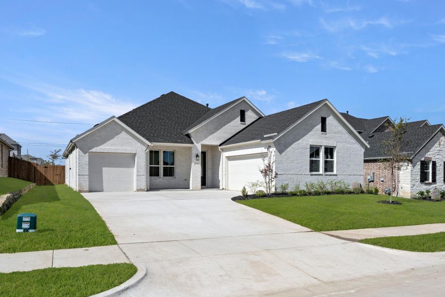 Front exterior of a home in the View at the Reserve 60s community, located in Mansfield, TX (Image 8).