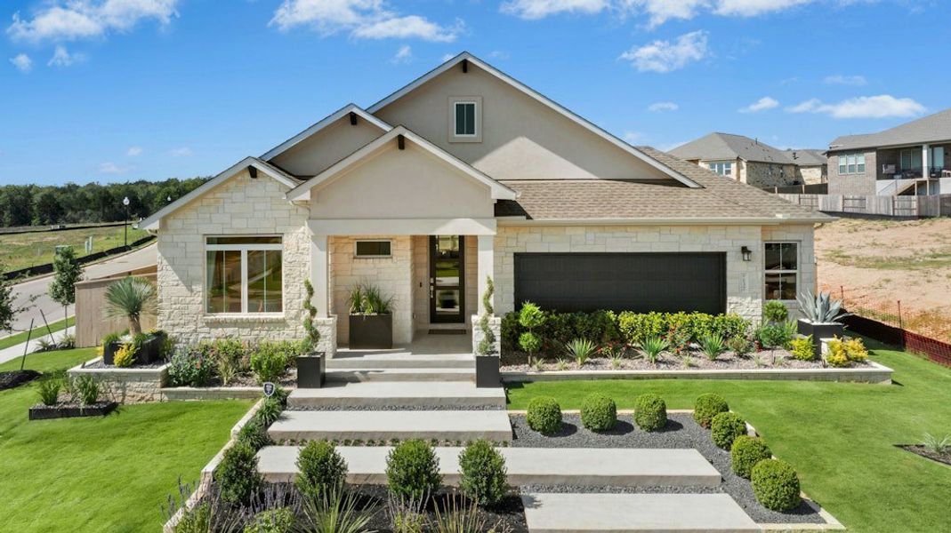 Front exterior of a home in the The Colony community, located in Bastrop, TX (Image 10). Front exterior of a home in the The Colony community, located in Bastrop, TX (Image 10).